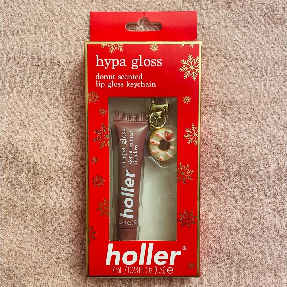 Holler Hypa Gloss - Donut Scented Lip Gloss Keychain